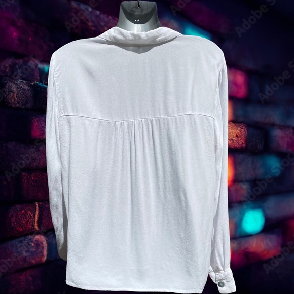 Dynamite Classic white blouse ✔️ - Picture 5 of 8